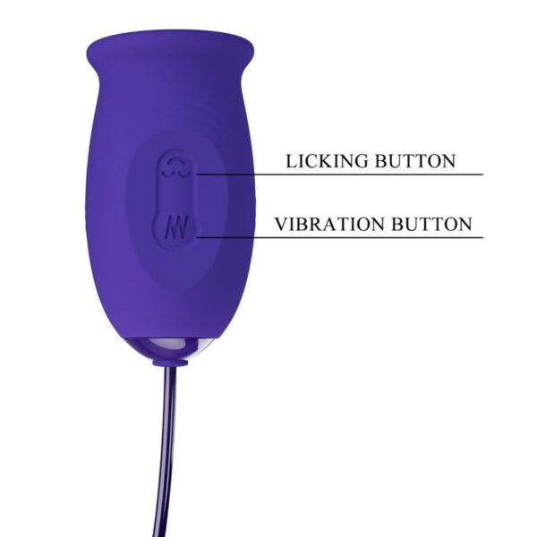 Pretty love - daisy youth estimulador vibrador recargable violeta