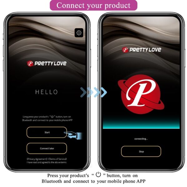 Pretty love - doreen huevo vibrador recargable rosa