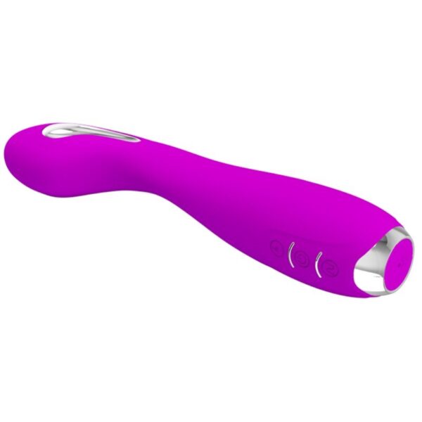 Pretty love - hector vibrador electroshock recargable & impermeable morado
