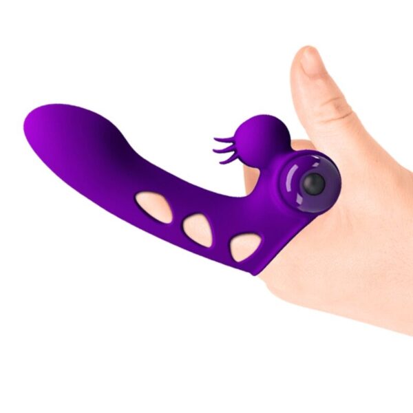 Pretty love - orlando funda de dedo vibrador morado