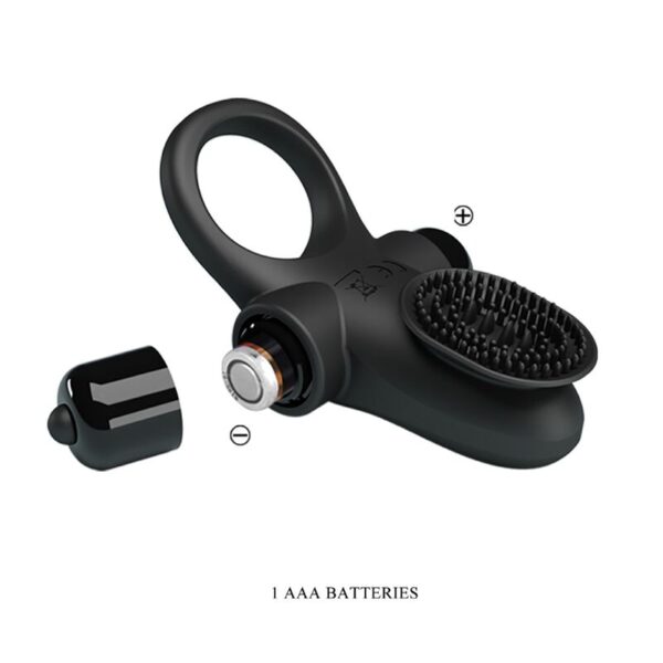 Pretty love - anillo vibrador ii para pene negro