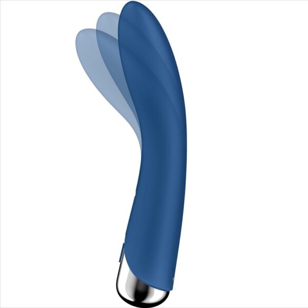 Satisfyer - spinning vibe 1 vibrador rotador g-spot azul