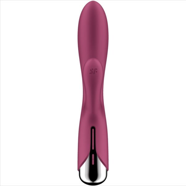 Satisfyer - spinning rabbit 1 estimulacion clitoris y punto g rojo