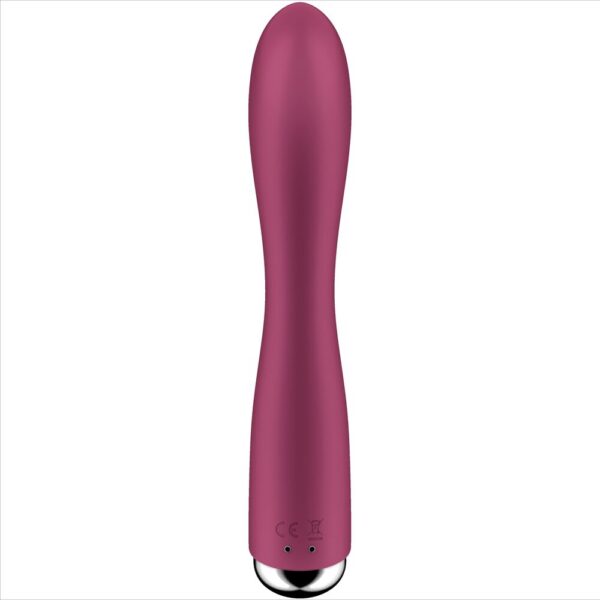 Satisfyer - spinning rabbit 1 estimulacion clitoris y punto g rojo