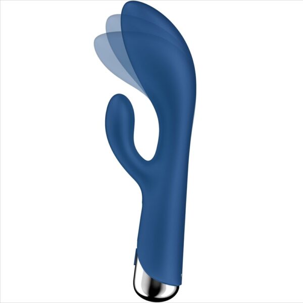 Satisfyer - spinning rabbit 1 estimulacion clitoris y punto g azul