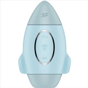 Satisfyer - mission control azul vibrador pequeÑo de doble impulso