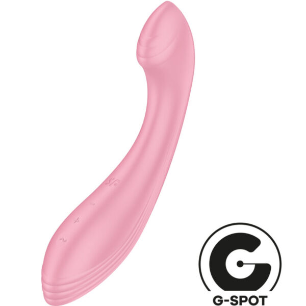 Satisfyer - g-force estimulador vibrador punto g rosa