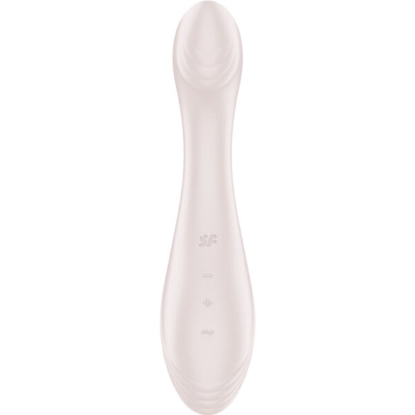 Satisfyer - g-force estimulador vibrador punto g beige