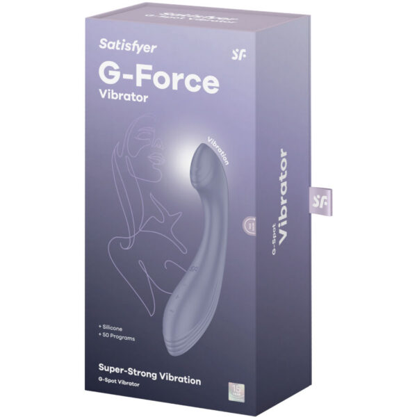 Satisfyer - g-force estimulador vibrador punto g morado