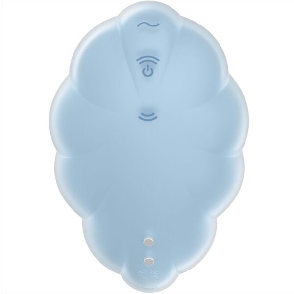 Satisfyer - cloud dancer azul vibrador air pulse