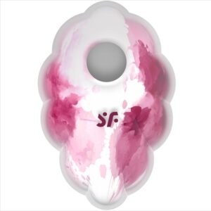 Satisfyer - cloud dancer rojo vibrador air pulse