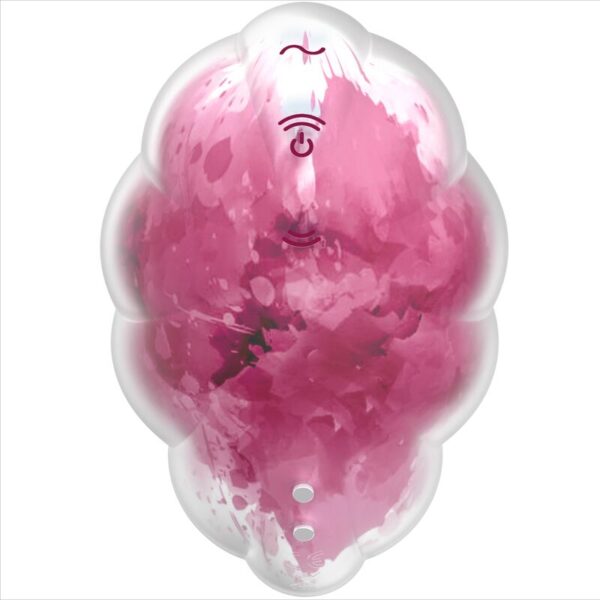 Satisfyer - cloud dancer rojo vibrador air pulse