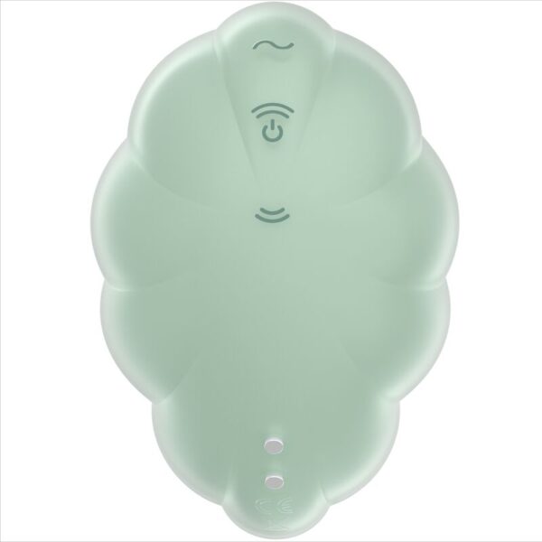 Satisfyer - cloud dancer verde vibrador air pulse