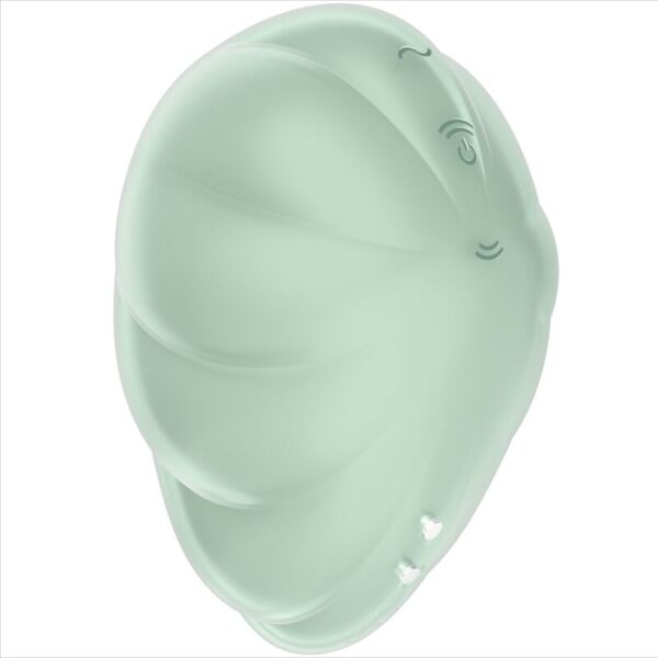 Satisfyer - cloud dancer verde vibrador air pulse