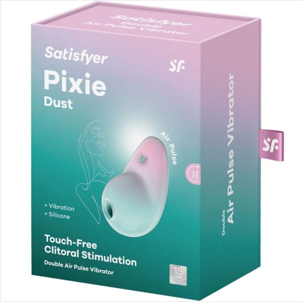 Satisfyer - pixie dust azul estimulador air pluse