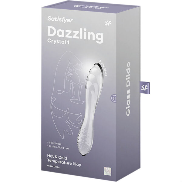Satisfyer - dazzling crystal transparente