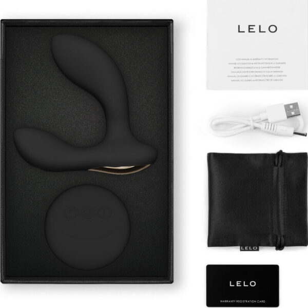Lelo - hugo 2 masajeador de prostata control remoto negro