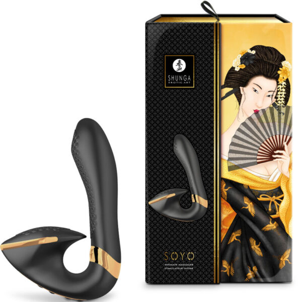 Shunga - soyo masajeador intimo negro