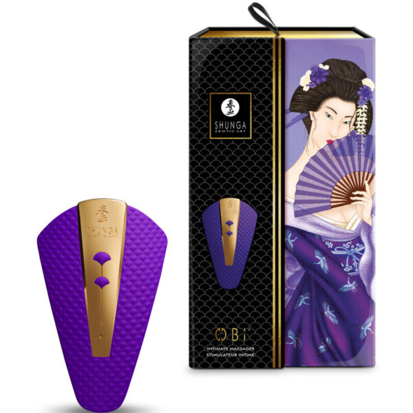 Shunga - obi masajeador intimo violeta
