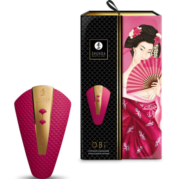 Shunga - obi masajeador intimo fucsia