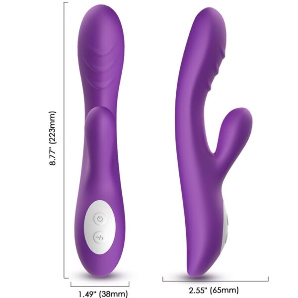 Armony - spark vibrador efecto calor violeta
