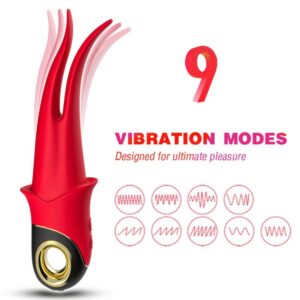 Armony - shadow vibrador pinza rojo