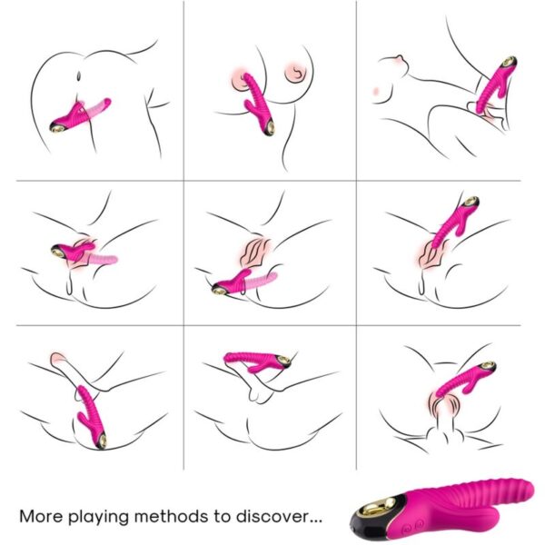 Armony - eternity vibrador silicona fucsia