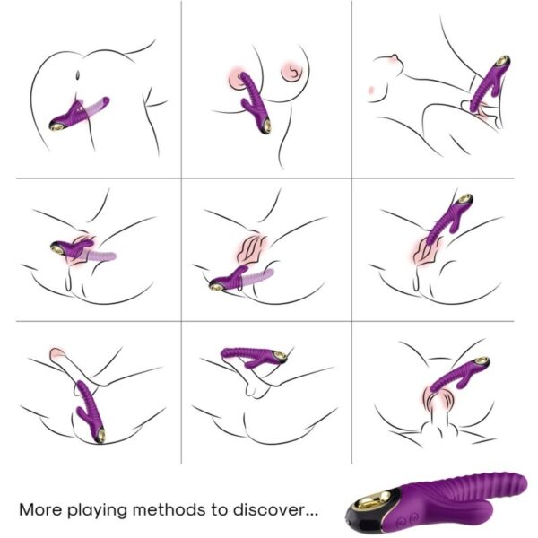 Armony - eternity vibrador silicona violeta