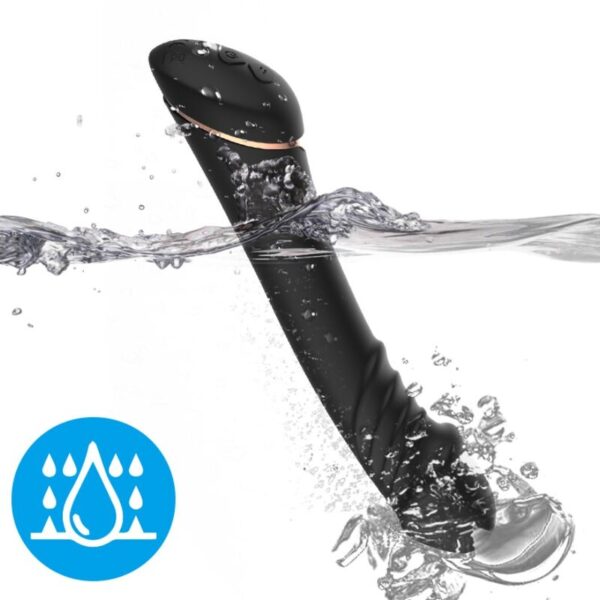 Armony - dildo vibrador silicona negro