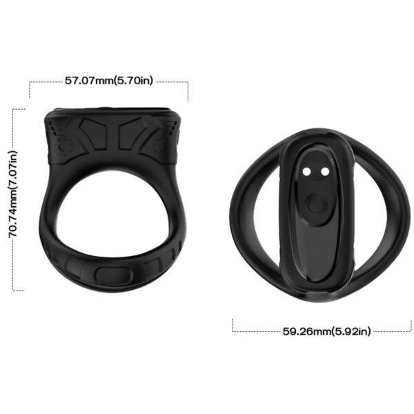 Armony - anillo vibrador & multiposiciÓn negro