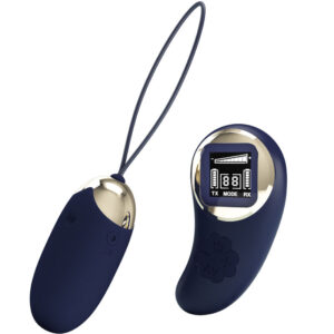 Pretty love - mina huevo vibrador control remoto azul