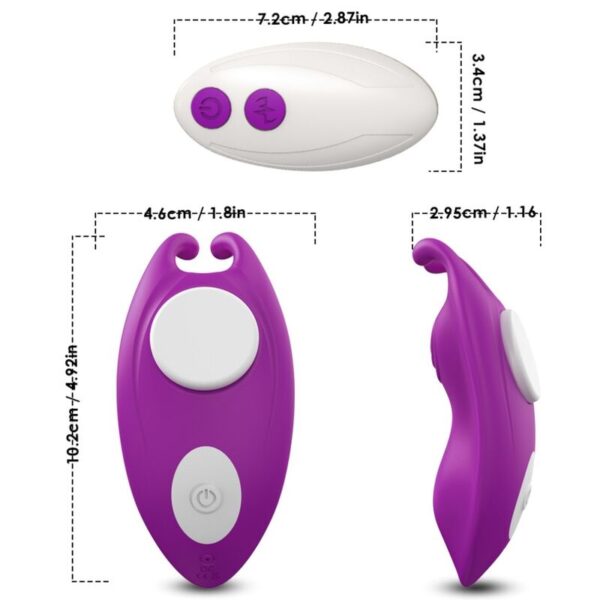 Armony - honeybee panties vibrador punto g control remoto violeta