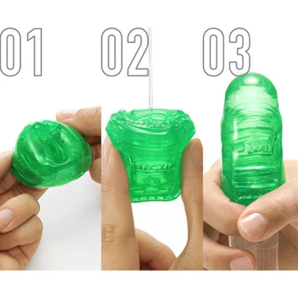 Tenga - uni emerald masturbador dedal