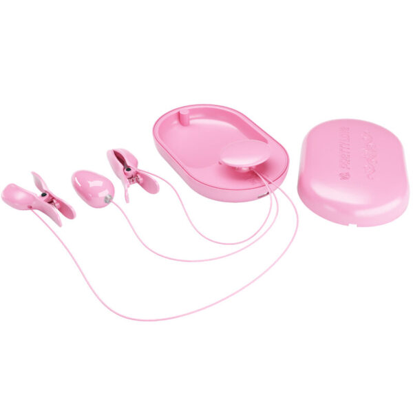 Pretty love - surprise box pinzas electro estimulacion rosa