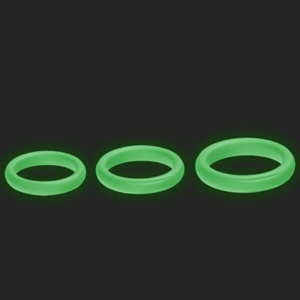 Armony - triple anillo silicona luminoso