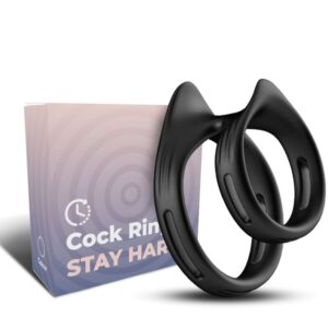Armony - dualring anillo doble elÁstico negro