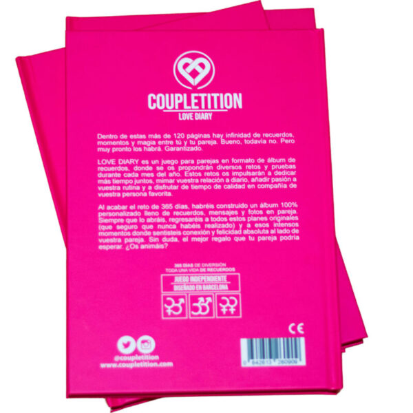 Coupletition - love diary Álbum de recuerdos & deseos en pareja