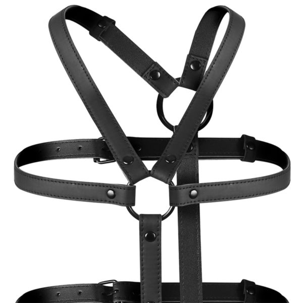 Fetish submissive bondage - arnÉs ajustable torso y brazos
