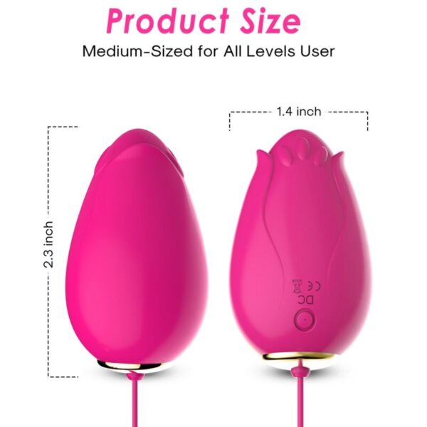 Armony - mandala huevo vibrador punto g control remoto fucsia