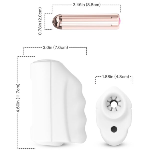 Armony - master masturbator & vibrador blanco