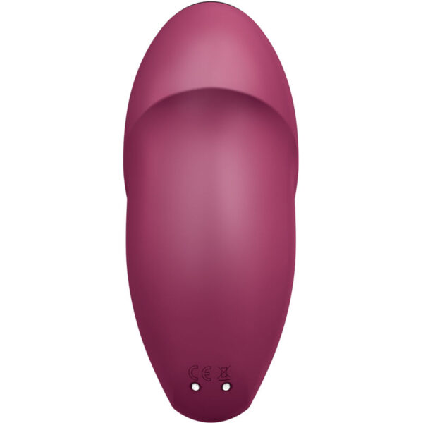 Satisfyer - tap & climax 1 vibrador lay-on rojo