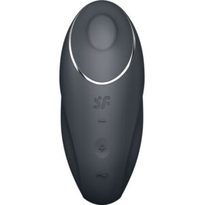Satisfyer - tap & climax 1 vibrador lay-on negro