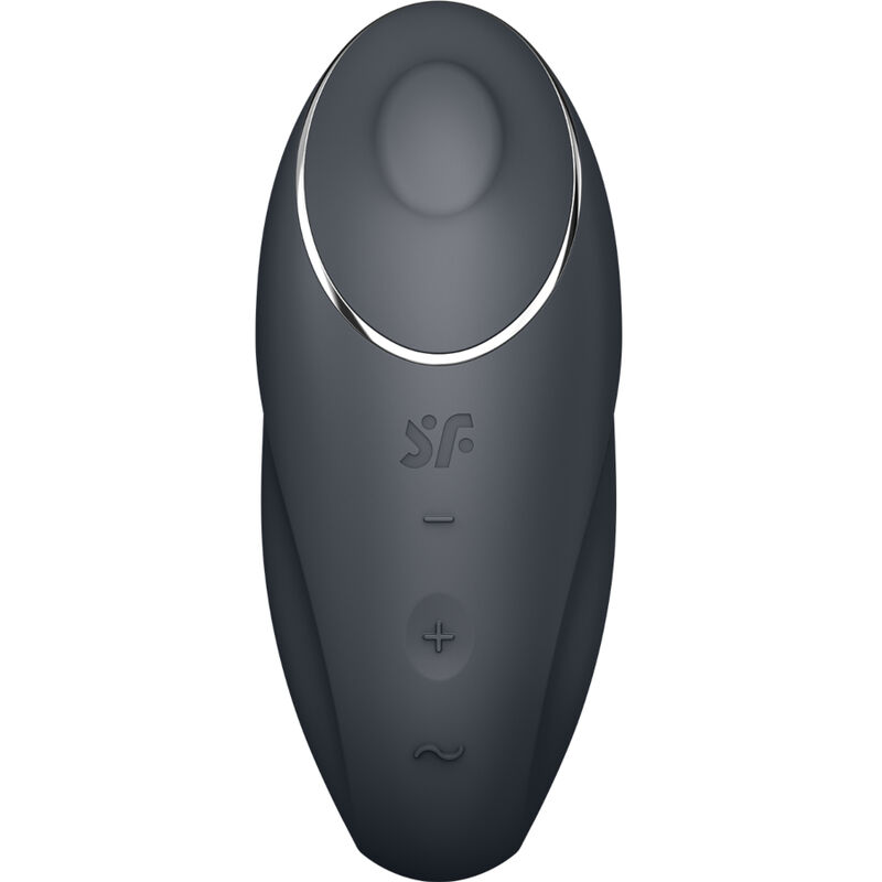 Satisfyer - tap & climax 1 vibrador lay-on negro
