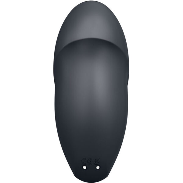 Satisfyer - tap & climax 1 vibrador lay-on negro