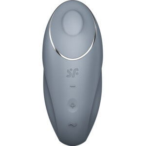 Satisfyer - tap & climax 1 vibrador lay-on gris