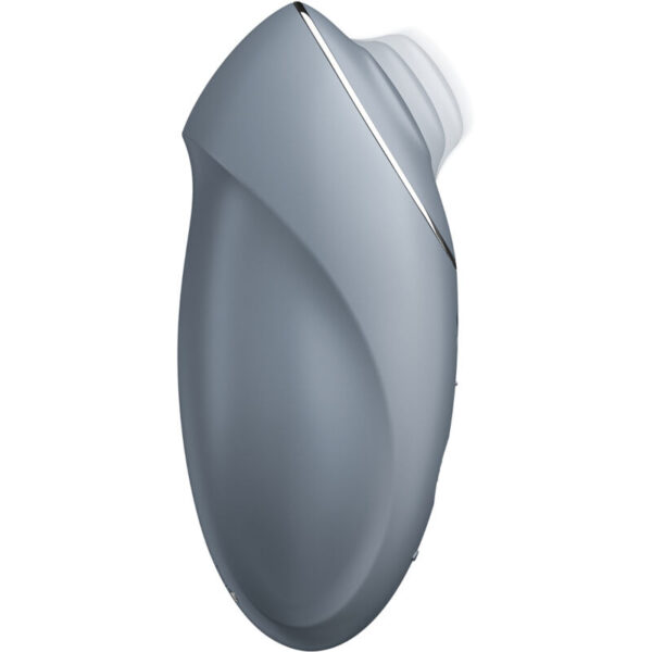 Satisfyer - tap & climax 1 vibrador lay-on gris