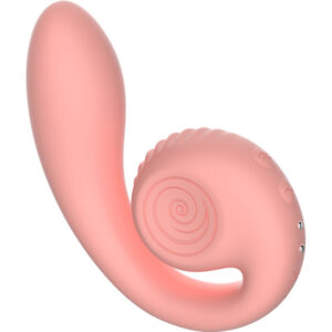 Snail vibe - gizi estimulador dual rosa