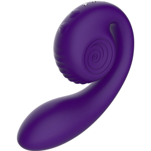 Snail vibe - gizi estimulador dual violeta