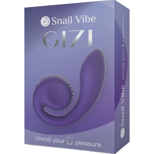 Snail vibe - gizi estimulador dual violeta