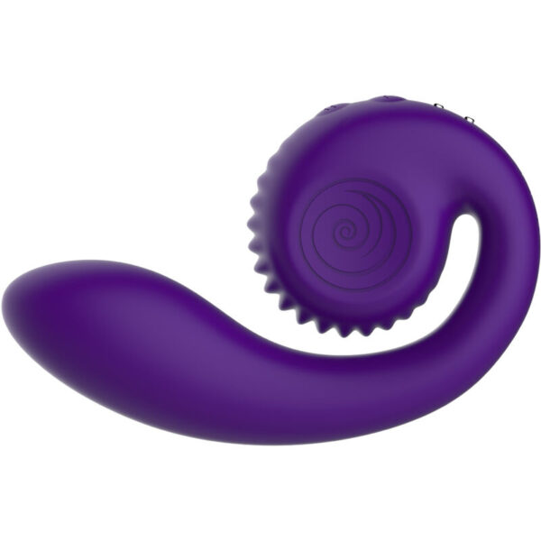 Snail vibe - gizi estimulador dual violeta